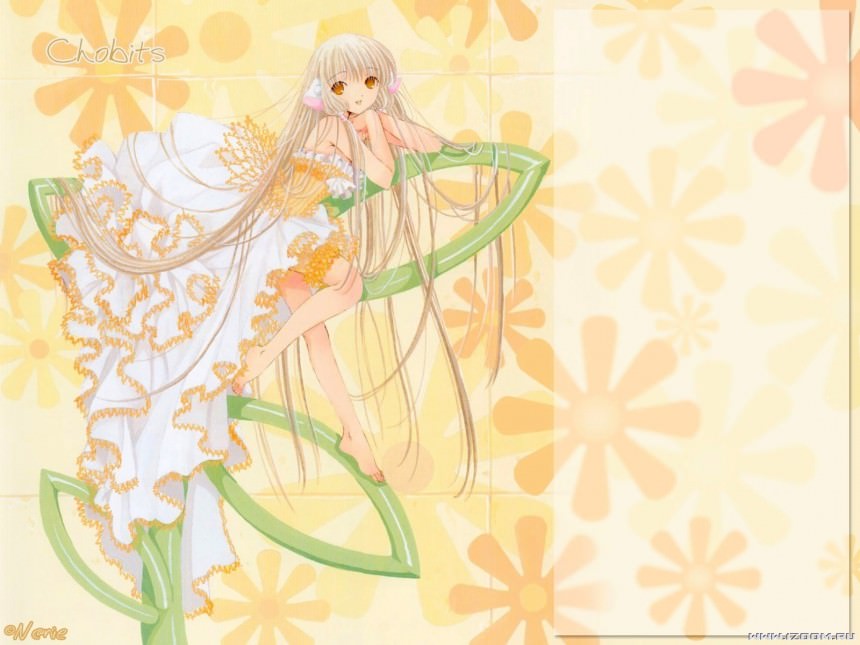 Chobits, anime girl,   